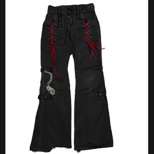 Burgundy tripp nyc pants